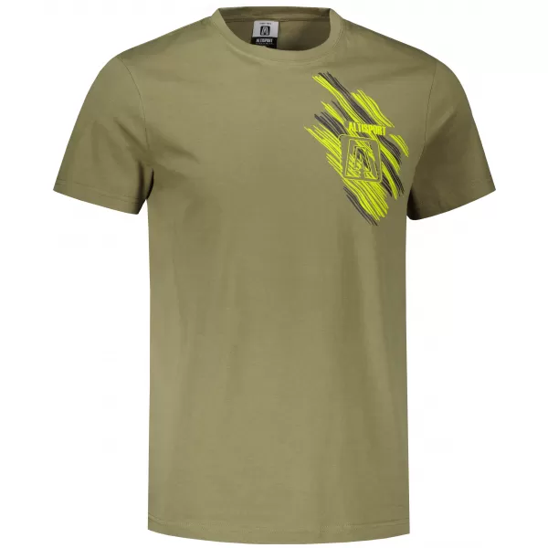  Herren-T-Shirt ALTISPORT CARRYOVER ALM173129 KHAKI 