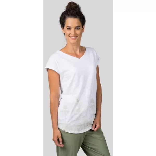  Damen-T-Shirt HANNAH MARME WEIß/GRAU 