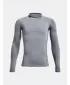 T-Shirt für Jungen UNDER ARMOUR UA HG ARMOUR MOCK LS 1369477-035 GRAU