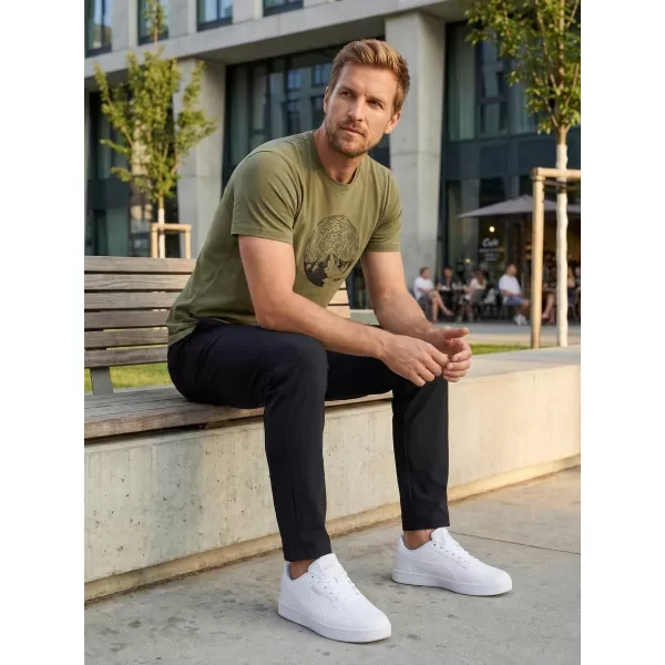  Pánské triko ALTISPORT CARRYOVER ALM172129 KHAKI 