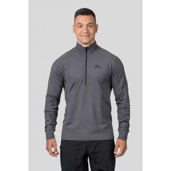  Herren-Sweatshirt HANNAH ERNIE ASPHALT MEL 