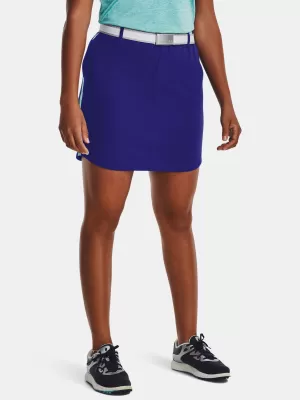 Damenrock UNDER ARMOUR UA LINKS WOVEN SKORT 1362111-468 BLAU