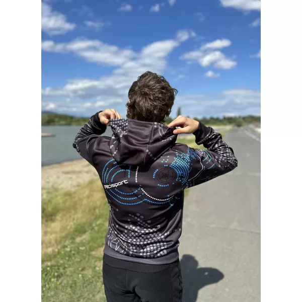  Premium-Sweatshirt für Herren ALTISPORT SWE/ALM06S07 GRAPHIT 