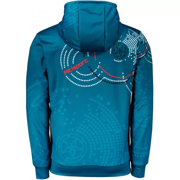  Premium-Sweatshirt für Herren ALTISPORT SWE/ALM06S07 KEROSINROT 