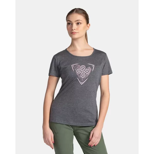  Funktions-T-Shirt für Damen KILPI GAROVE-W TL0316KI DUNKELGRAU 