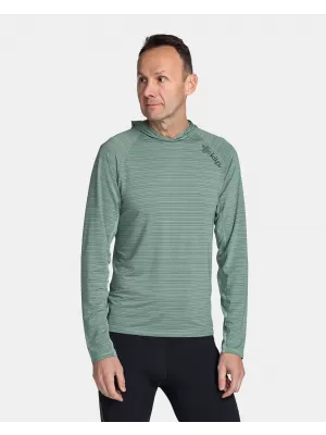 Funktions-Sweatshirt für Herren KILPI AILEEN-M TM0203KI DUNKELGRÜN