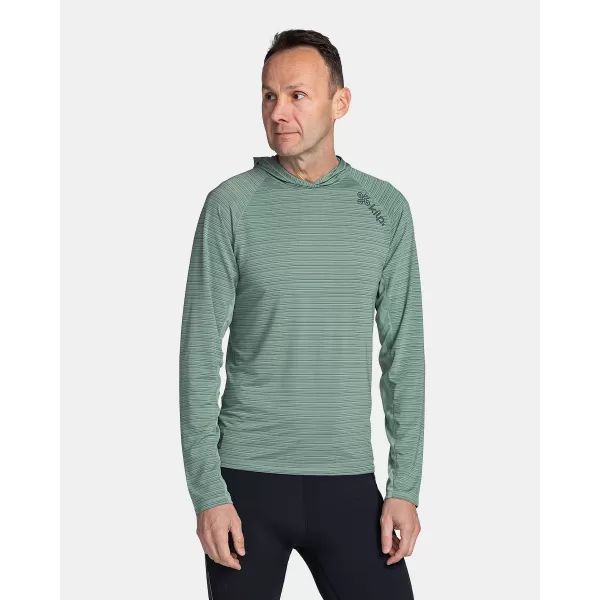  Funktions-Sweatshirt für Herren KILPI AILEEN-M TM0203KI DUNKELGRÜN 
