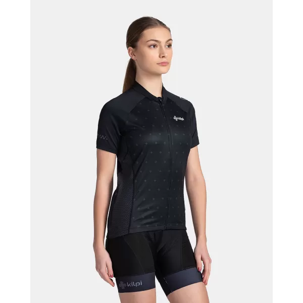  Damen-Radtrikot KILPI MOATE-W TL0354KI SCHWARZ 
