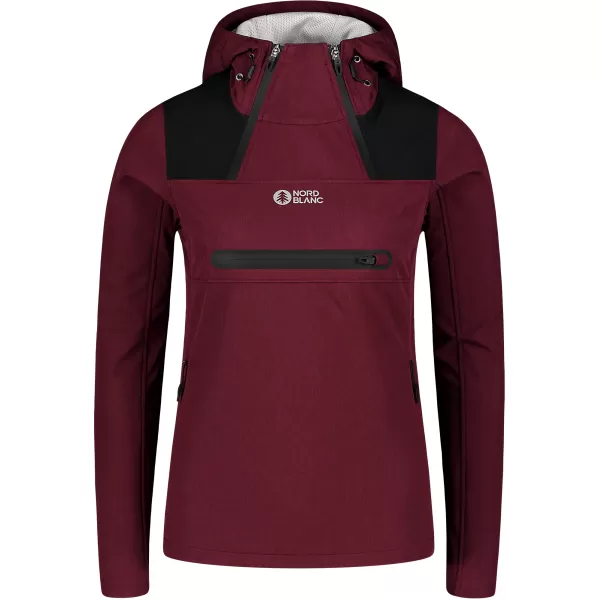  Softshelljacke für Damen NORDBLANC KANGAROO NBSSL7895 ROT 