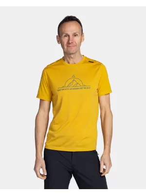 Funktions-T-Shirt für Herren KILPI MERIN-M TM0327KI GOLDEN