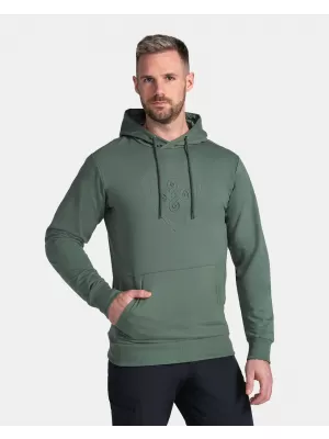 Herren-Sweatshirt KILPI LAGOA-M TM0209KI DUNKELGRÜN