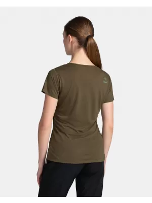 Funktions-T-Shirt für Damen KILPI GAROVE-W TL0316KI DUNKELGRÜN