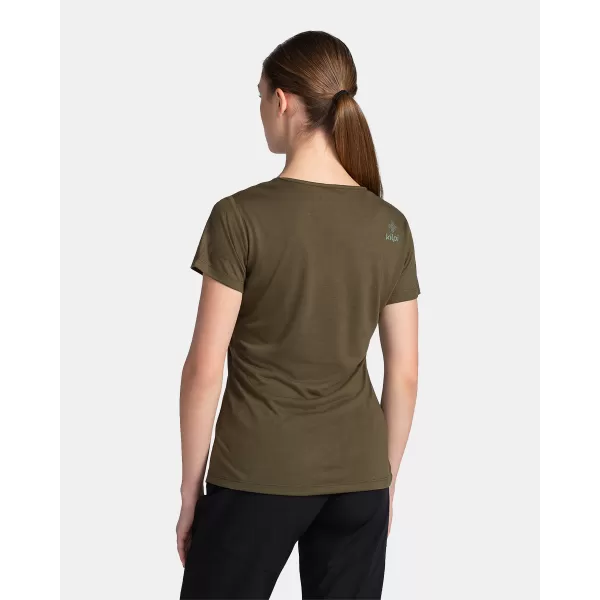  Funktions-T-Shirt für Damen KILPI GAROVE-W TL0316KI DUNKELGRÜN 