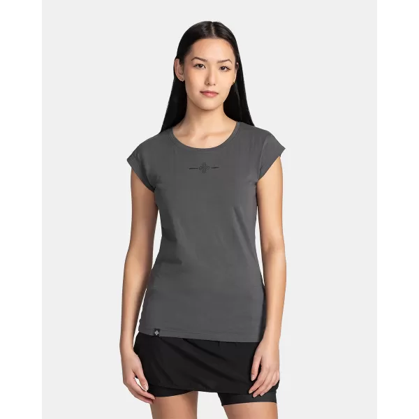  Damen-T-Shirt KILPI LOS-W TL0365KI DUNKELGRAU 