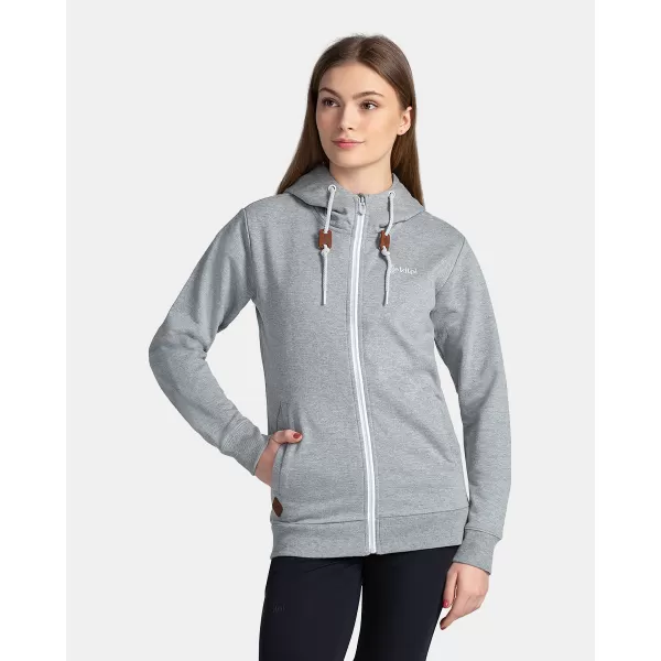  Damen-Sweatshirt KILPI BERY-W TL0210KI HELLGRAU 