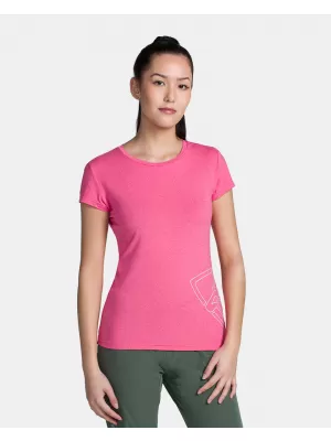 Funktions-T-Shirt für Damen KILPI LISMAIN-W TL0317KI ROSA