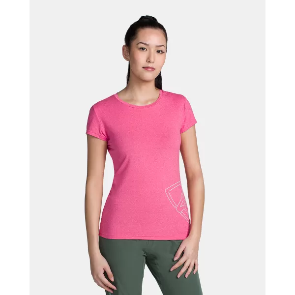  Funktions-T-Shirt für Damen KILPI LISMAIN-W TL0317KI ROSA 