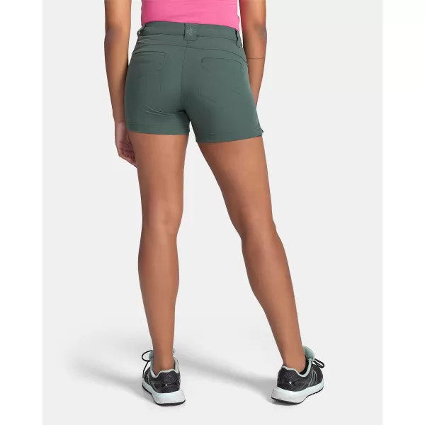  Damen-Shorts KILPI BREE-W TL0410KI DUNKELGRÜN 
