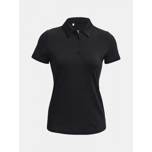  Damen-T-Shirt UNDER ARMOUR UA PLAYOFF SS POLO 1377335-001 SCHWARZ 