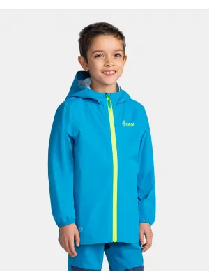 Kinderjacke KILPI DAMIRI-J TJ0518KI MINT/WEIß/TIEFSCHWARZ
