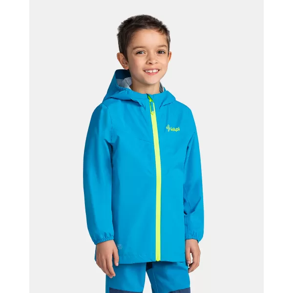  Kinderjacke KILPI DAMIRI-J TJ0518KI MINT/WEIß/TIEFSCHWARZ 