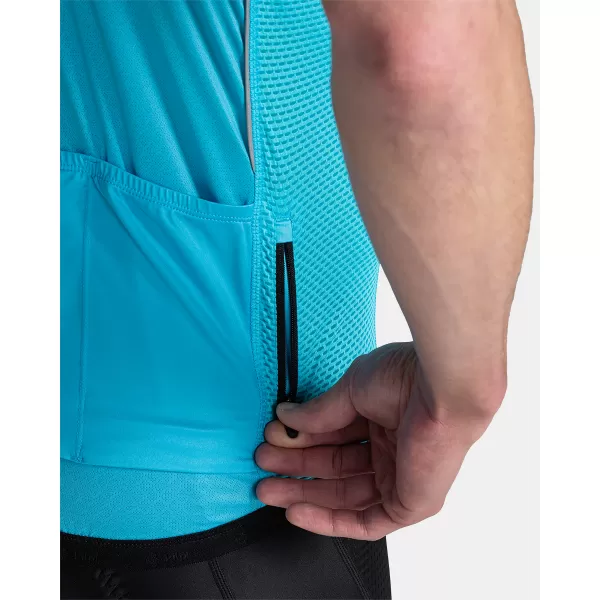  Herren-Radtrikot KILPI CORRIDOR-M TM0351KI HELLBLAU 