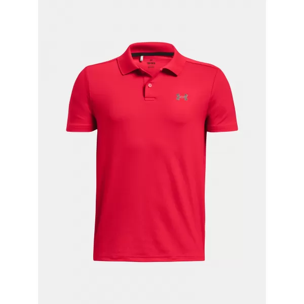  T-Shirt für Jungen UNDER ARMOUR UA PERFORMANCE POLO 1377346-600 ROT 