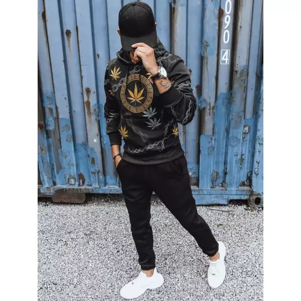  Herren -Sweatshirt DSTREET BX5311 SCHWARZ 