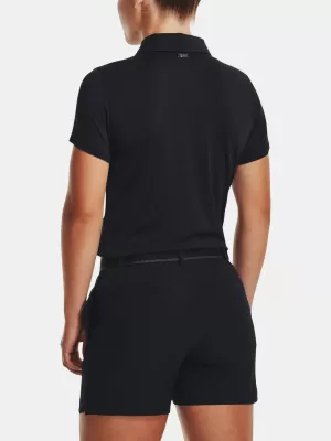 Damen-T-Shirt UNDER ARMOUR UA PLAYOFF SS POLO 1377335-001 SCHWARZ