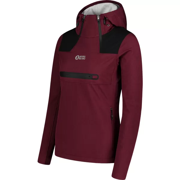  Softshelljacke für Damen NORDBLANC KANGAROO NBSSL7895 ROT 