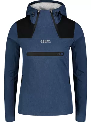 Softshelljacke für Damen NORDBLANC KANGAROO NBSSL7895 BLAU