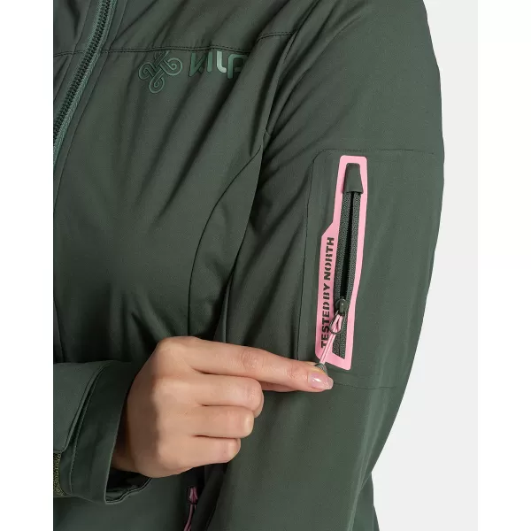  Softshelljacke für Damen KILPI BELTRA-W TL0107KI DUNKELGRÜN 