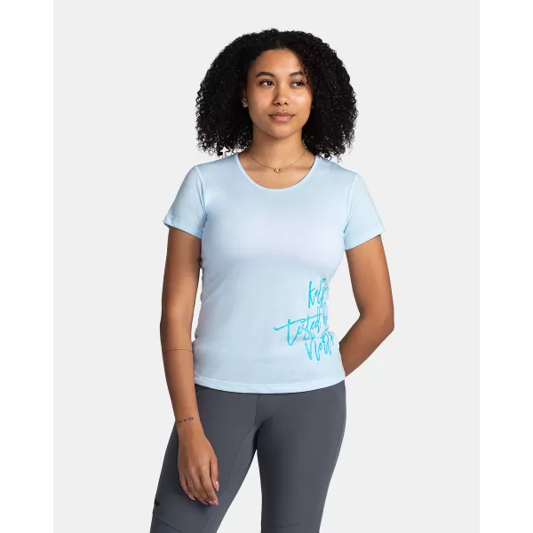  Funktions-T-Shirt für Damen KILPI GAROVE-W TL0316KI HELLBLAU 