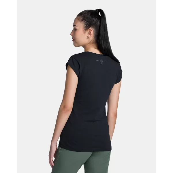  Damen-T-Shirt KILPI LOS-W TL0365KI SCHWARZ 