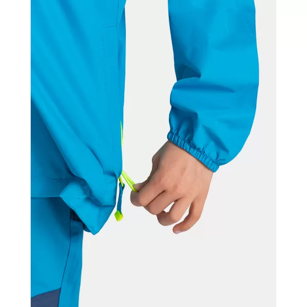  Kinderjacke KILPI DAMIRI-J TJ0518KI MINT/WEIß/TIEFSCHWARZ 