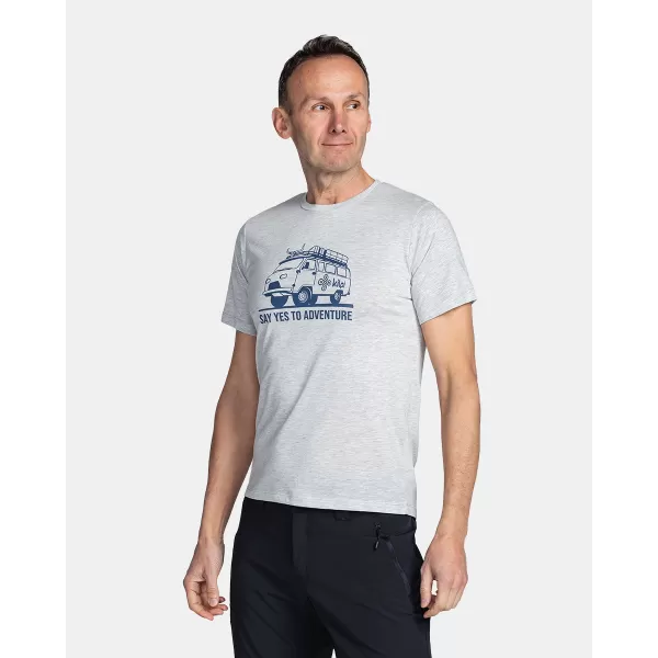  Funktions-T-Shirt für Herren KILPI GAROVE-M TM0306KI HELLGRAU 