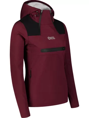 Softshelljacke für Damen NORDBLANC KANGAROO NBSSL7895 ROT