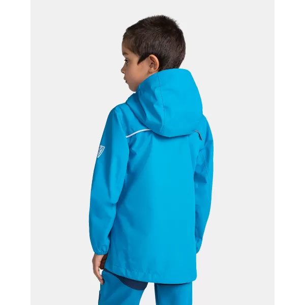  Kinderjacke KILPI DAMIRI-J TJ0518KI MINT/WEIß/TIEFSCHWARZ 