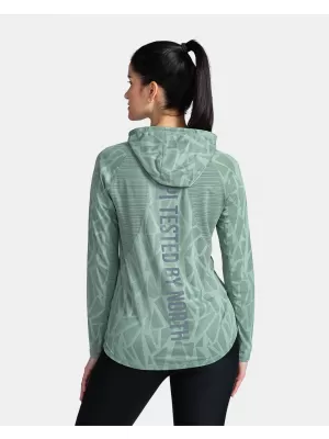 Funktions-Sweatshirt für Damen KILPI AILEEN-W TL0205KI DUNKELGRÜN