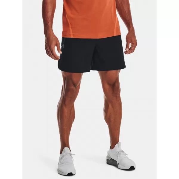  Herrenshorts UNDER ARMOUR UA PEAK WOVEN SHORTS 1376782-001 SCHWARZ 