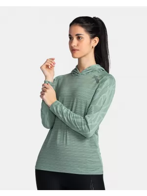 Funktions-Sweatshirt für Damen KILPI AILEEN-W TL0205KI DUNKELGRÜN