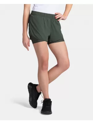 Damen-Shorts KILPI BERGEN-W TL0414KI DUNKELGRÜN