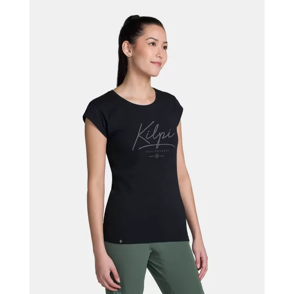  Damen-T-Shirt KILPI LOS-W TL0365KI SCHWARZ 