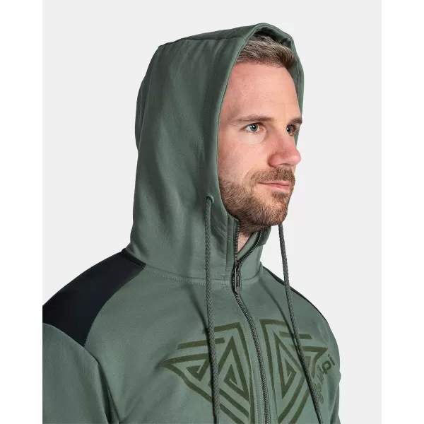  Herren-Sweatshirt KILPI ADELAN-M TM0207KI DUNKELGRÜN 