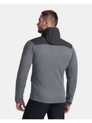 Fleece-Sweatshirt für Herren KILPI TANALI-M TM0202KI DUNKELGRAU