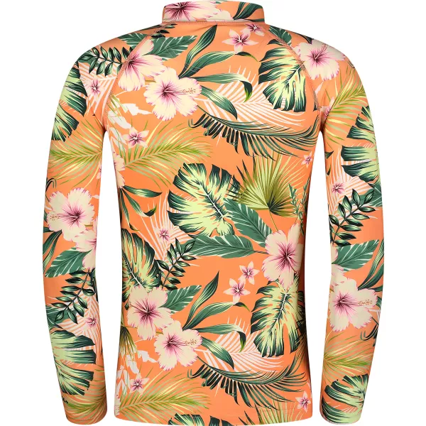  Kinder-T-Shirt mit UV-Schutz NORDBLANC MERMAID NBSKF7869 ORANGE 