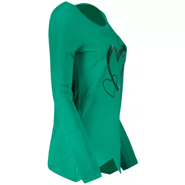  Damen-T-Shirt KIXMI RAIMY GRÜN 