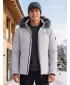 Herren-Winterjacke ALTISPORT BALDER HELLGRAU