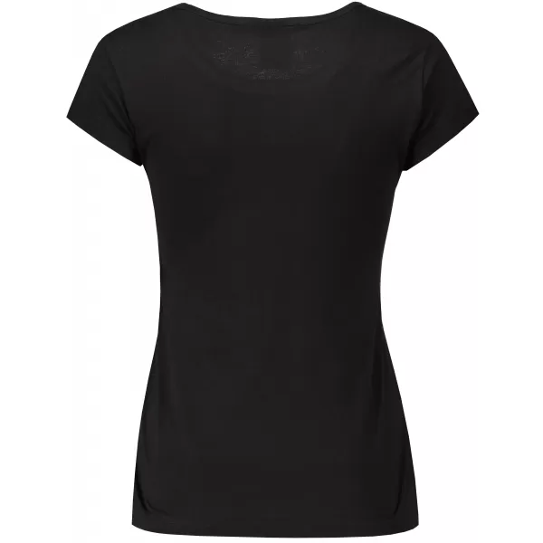 Damen-T-Shirt ALTISPORT ALW179122 SCHWARZ ROSA 