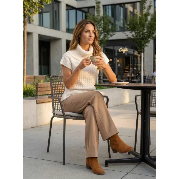  Damen-Strickweste KIXMI RAISA HELL BEIGE 